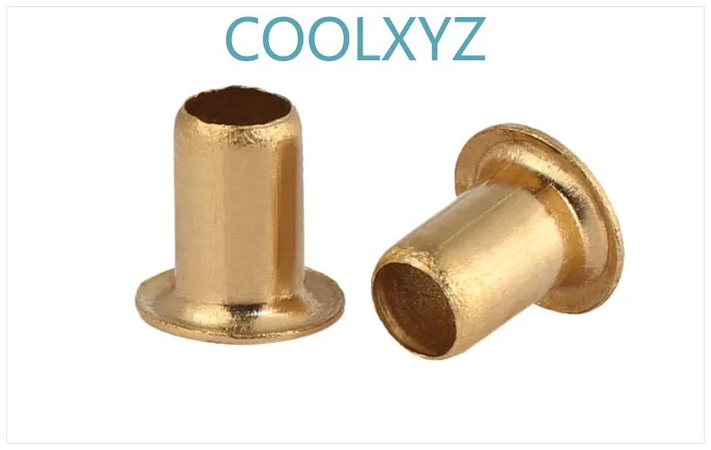 20 шт. заклепки из медной проволоки в форме глаза с отверстием меди виде