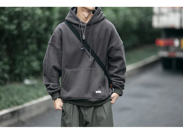 Pull Streetwear Homme Sweat à Capuche Techwear Japonais Style