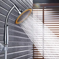 Shower Head High Pressure Water Saving Rainfal Handheld Shower Big Inch Bathroom Rain Shower Spa Fixtures Douche Accessories