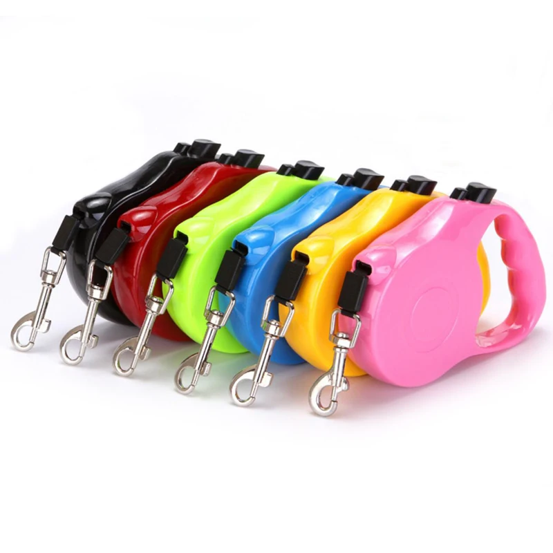 

Выдвижной Нейлоновый Поводок для собак, автоматическая удлинительная рулетка с одной кнопкой для прогулок и бега с маленькими и средними п...