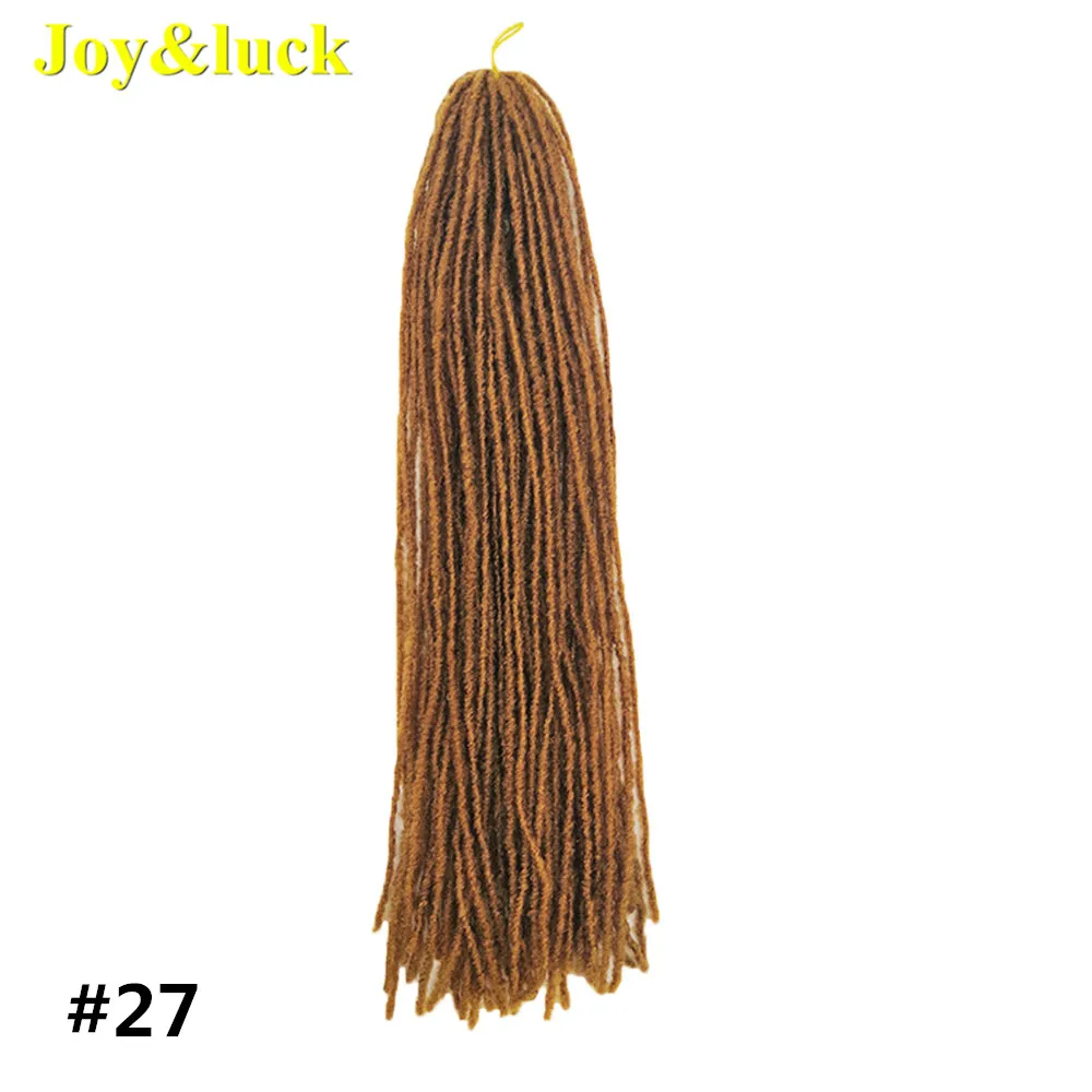 Длинные Синтетические плетеные косички Joy &amp luck 18 дюймов блонд бордовый цвет