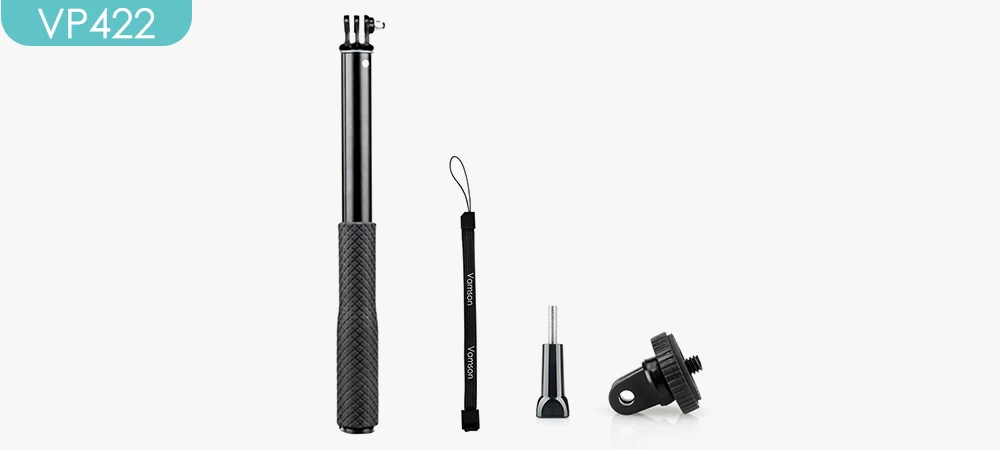 Vamson аксессуары для штатива GoPro монопод Регулируемая селфи палка для GoPro Hero 8 7 6 5 для Xiaomi Yi SJCAM для телефона VP422