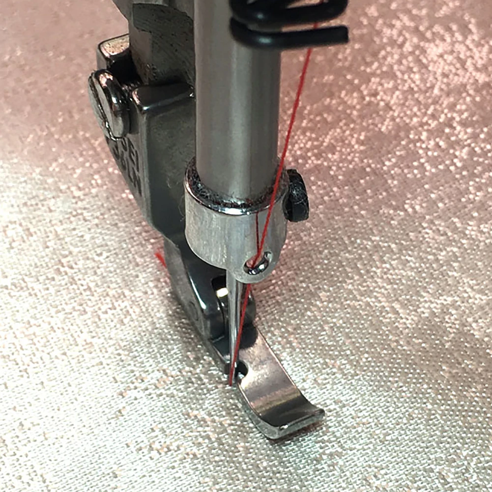 Промышленные прямострочные прижимная лапка для швейной машины с невидимой
