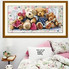 Алмазная вышивка, 5D алмазная живопись, вышивка крестиком, 3D Алмазная вышивка, новый год Мишка со стразами, Рождественский подарок