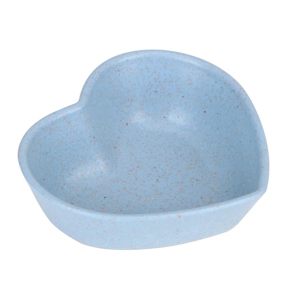 

For Soy Tomato Sauce Salt Vinegar Flavor Spices Gadgets Wheat Straw Seasoning Dish Kitchen Accessories Heart Shape Sauce Dishes
