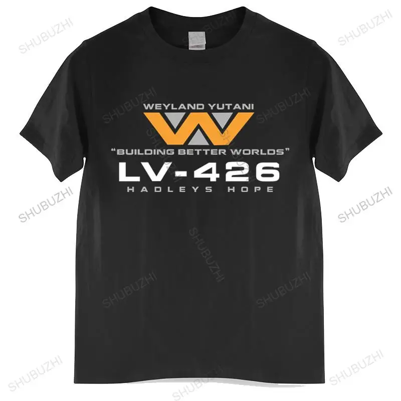 Мужская футболка с круглым вырезом модная брендовая черная новинка изображением