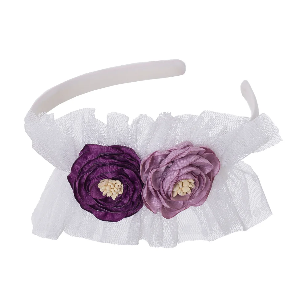Pettigirl New Girl Maxi Dress Lace Long With Hair Accessories And Flower Summer Kids Clothing G-DMGD210-271 | Детская одежда и