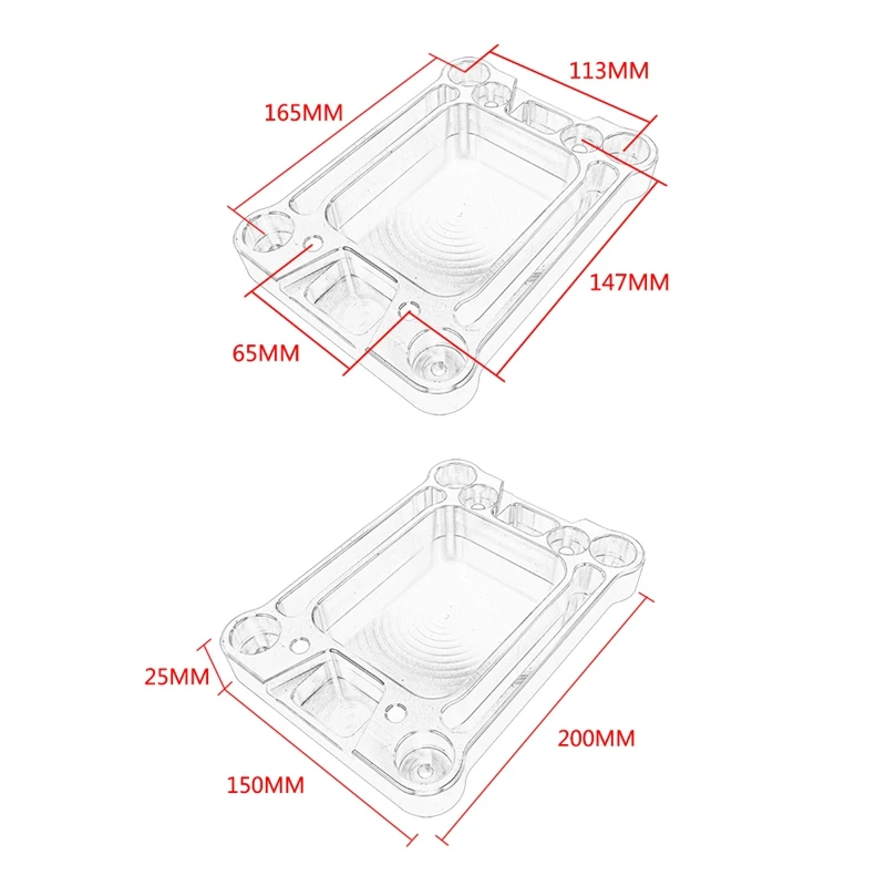 Базовая пластина коробки передач для двигателя серии H-o-n-d-a Ci-v-i-c Rsx / K20 K24 K Eg Ek Dc2 Ef