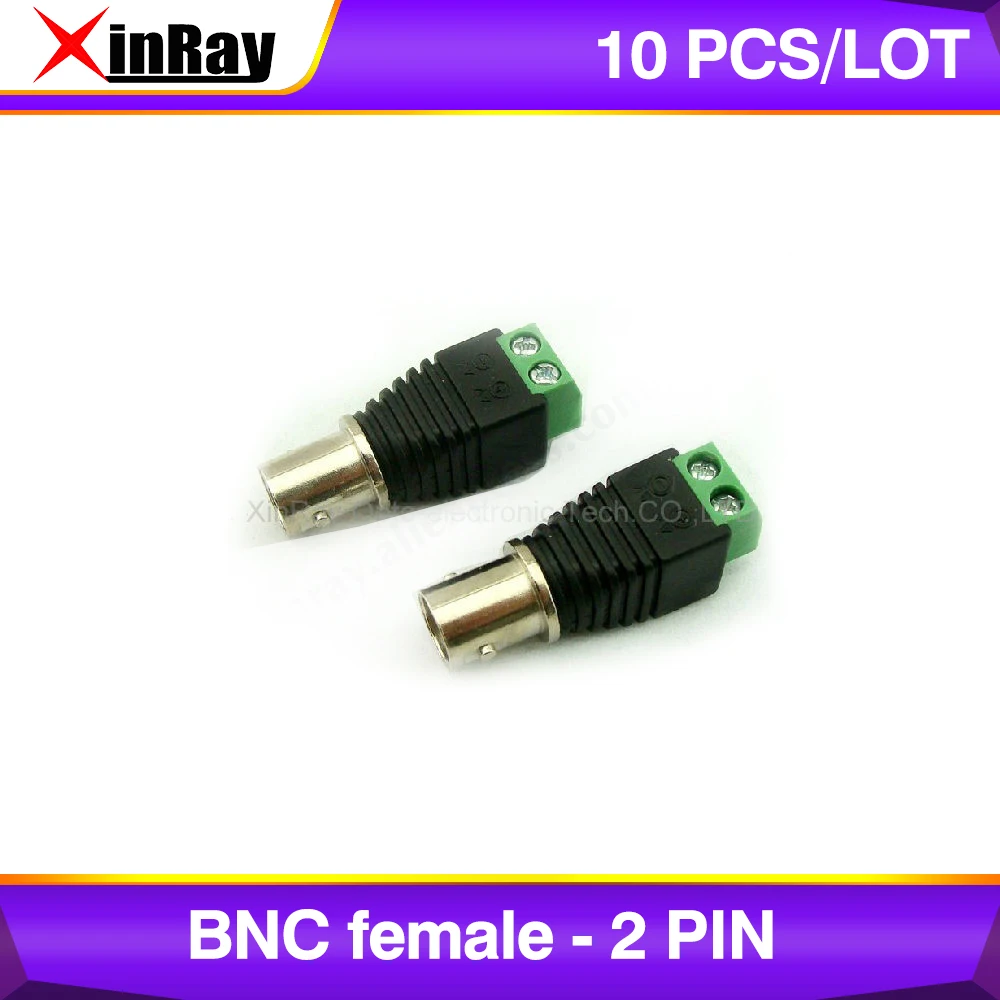 

Бесплатная доставка 10 шт. BNC женщиной , 2 контакт., Фотоаппарат DVR блока питания, Видеонаблюдения аксессуары, Оптовая продажа XR-AC25