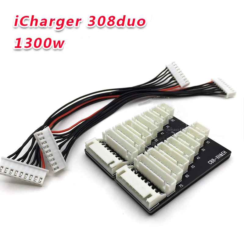 1 шт. оригинальный iCharger 308duo CB8 XH EH батарея для зарядки + BW 9 кабель двухканальный 1300