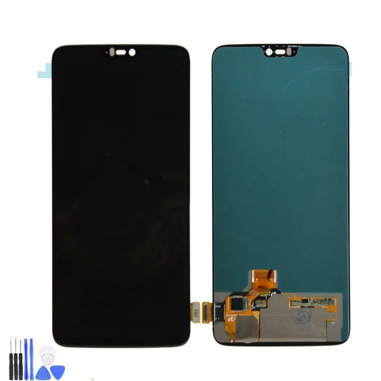 Для oneplus 6 ЖК дисплей сенсорный экран дигитайзер с рамкой панель сборка Замена для