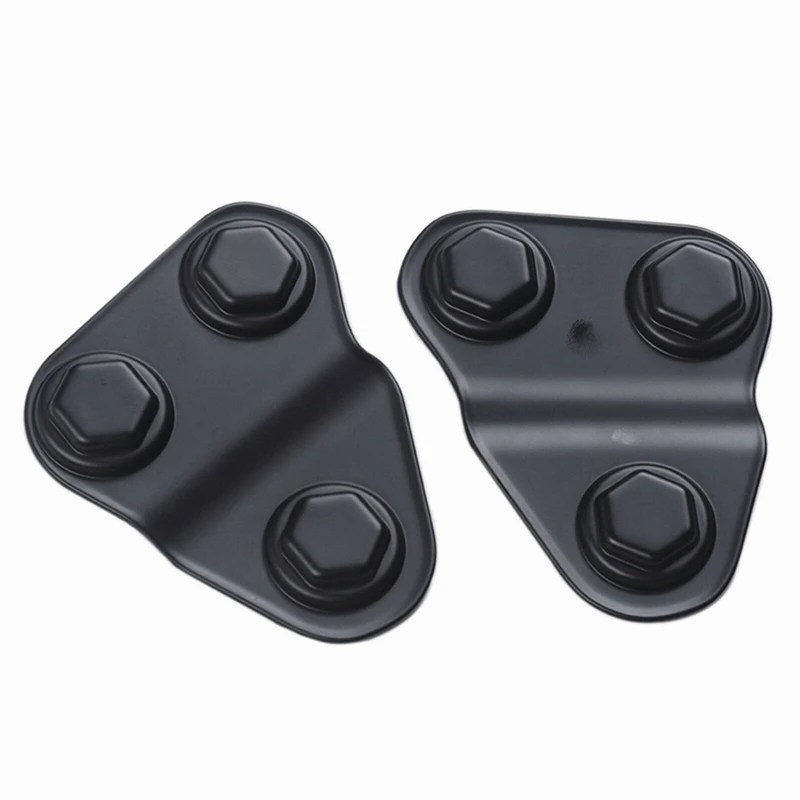 

2PCS Door Screw Protector Cover Trim Anti-Rust for Jeep Wrangler JL JLU JT 2018 2019 2020 2021 Car Accessories