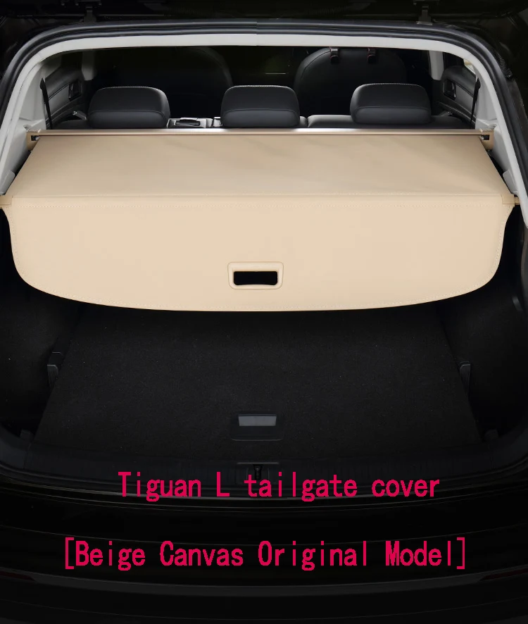 Черный Для Volkswagen tiguan L перегородка багажника Специальная модификация - Цвет: Черный