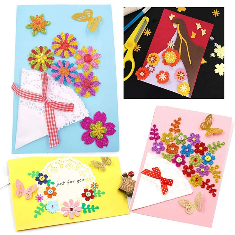 

8 Pcs Paper Punches Craft Hole Punch Scrapbook Punches & 30 Pcs Zipper Pouch Document Bag