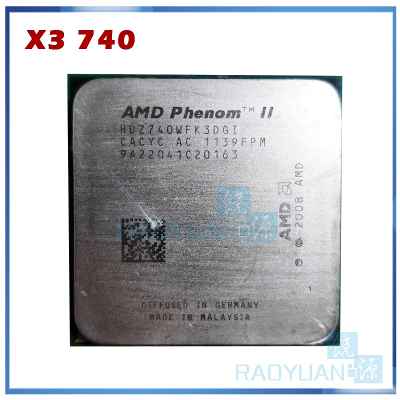 AMD Phenom X3 740 3 ГГц комплексный широкополосный канал передачи данных Core Процессор