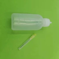 50ml needle tip soldering cleaning clear liquid flux alcohol oil plastic hand bottle for mobile phone cleaner diy repair tools