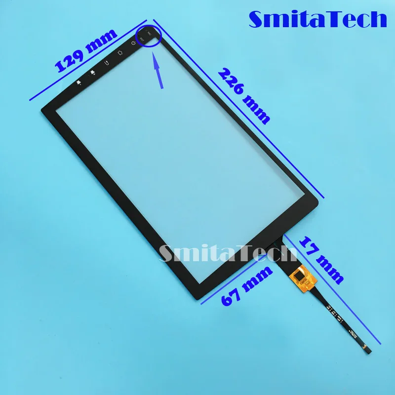 Новинка 9 0 дюймовый сенсорный экран для автомобильного DVD GPS универсальный