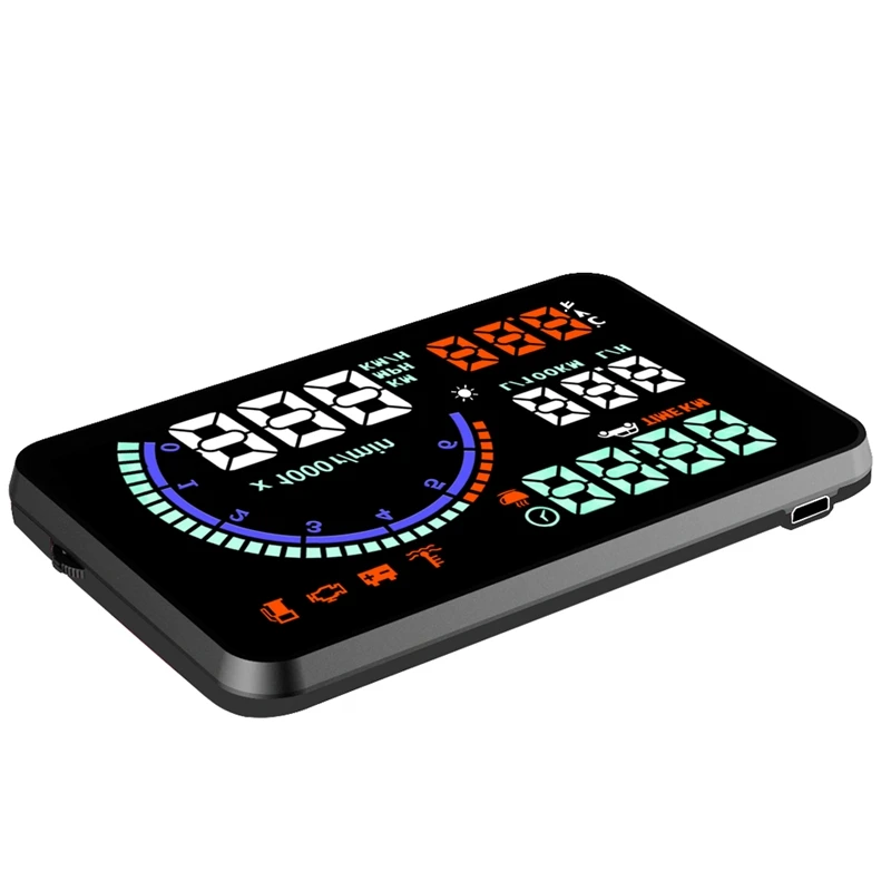 Автомобильный проектор скорости HUD I9 измеритель в автомобиле с индикатором