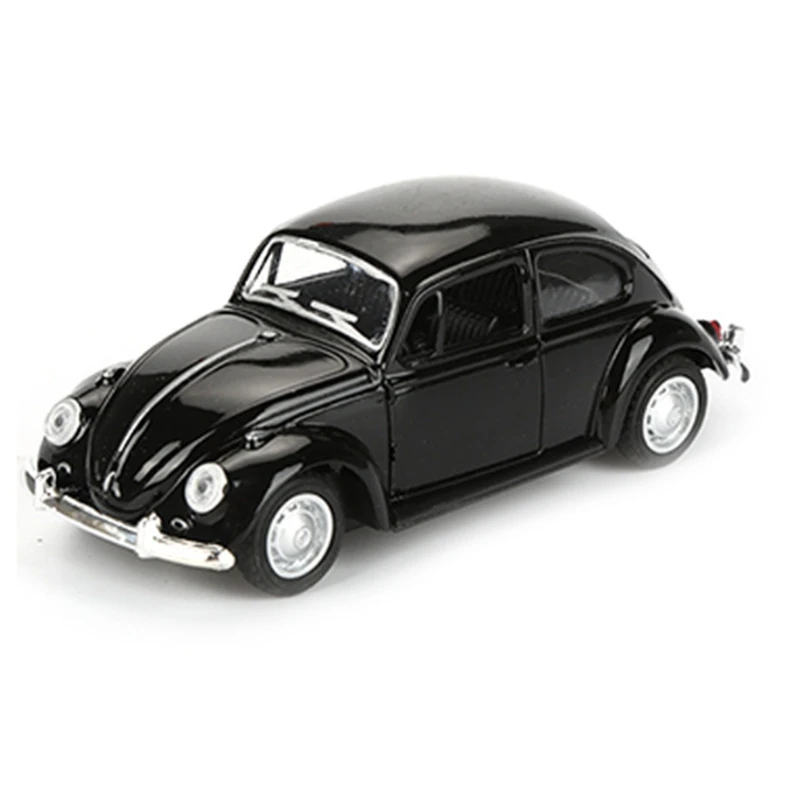 Винтажная Игрушечная модель для детей с изображением жука литья под давлением