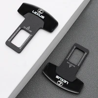 12pcs quality alloy car seat belt cover clip safety belt plug for lexus rx 300 is 250 300 gx 400 460 ux 200 nx lx gs es auto