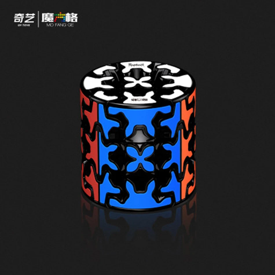 MoFangGe QiYi ABS Gear Magic Cube Speed 3x3x3 Пирамида 3x3 странная форма Профессиональный Cubo Magico