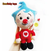 newest plim plim plush clown plush toy kawaii anime stuffed plush figure doll soft children toys gift for kids girls 25cm