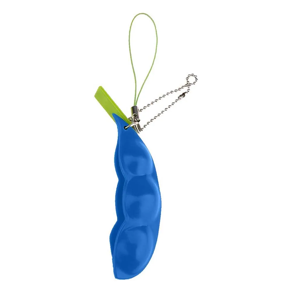 Juguete de descompresi&oacute;n Edamame para ni&ntilde;os, juguete blando de goma de juguete para aliviar el estr&eacute;s, regalo sensorial-5