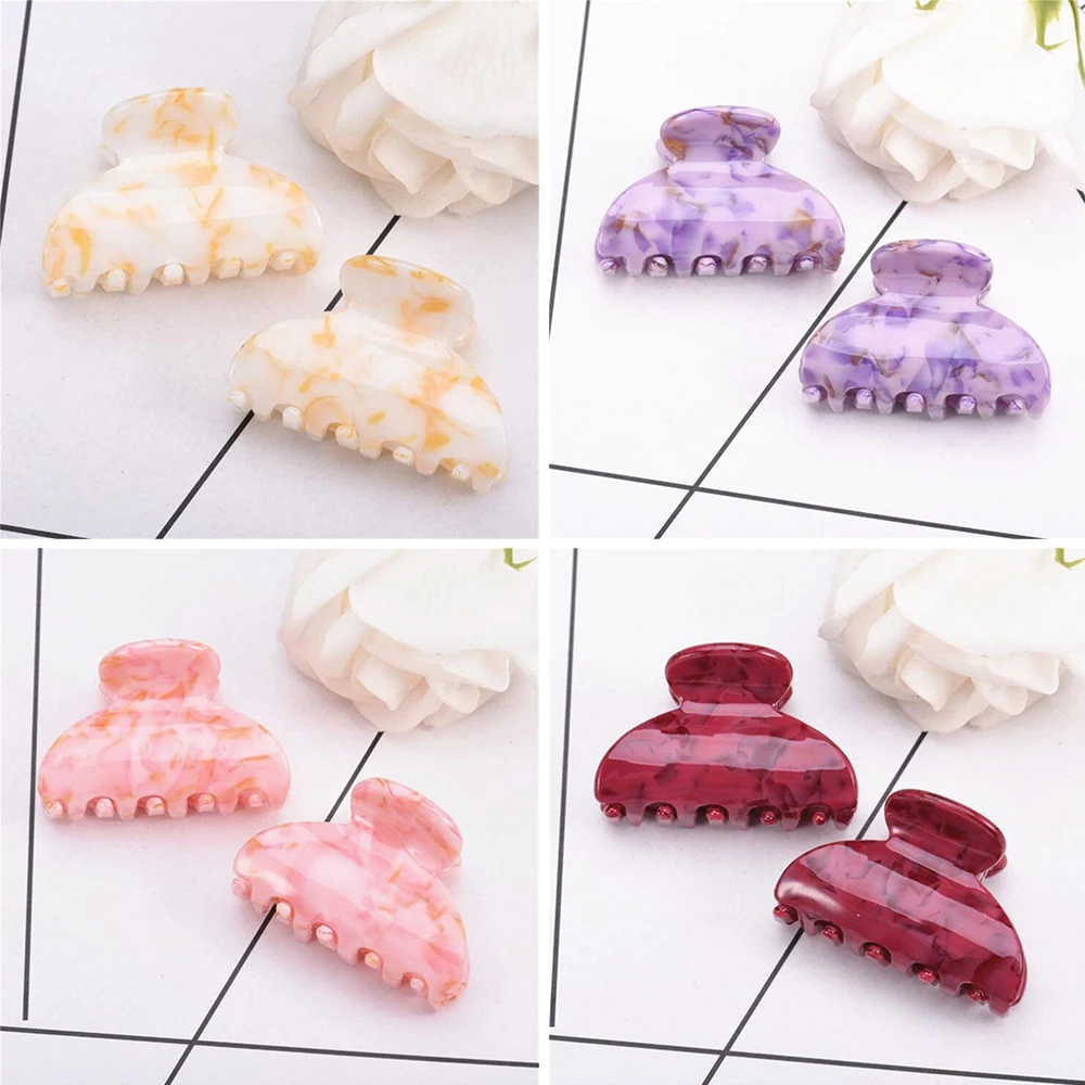 

New Fashion Women High Quality Acrylic Hair Claw Clips Barrette Crab Clamp Hair Accessories For women Girls Styling Tool