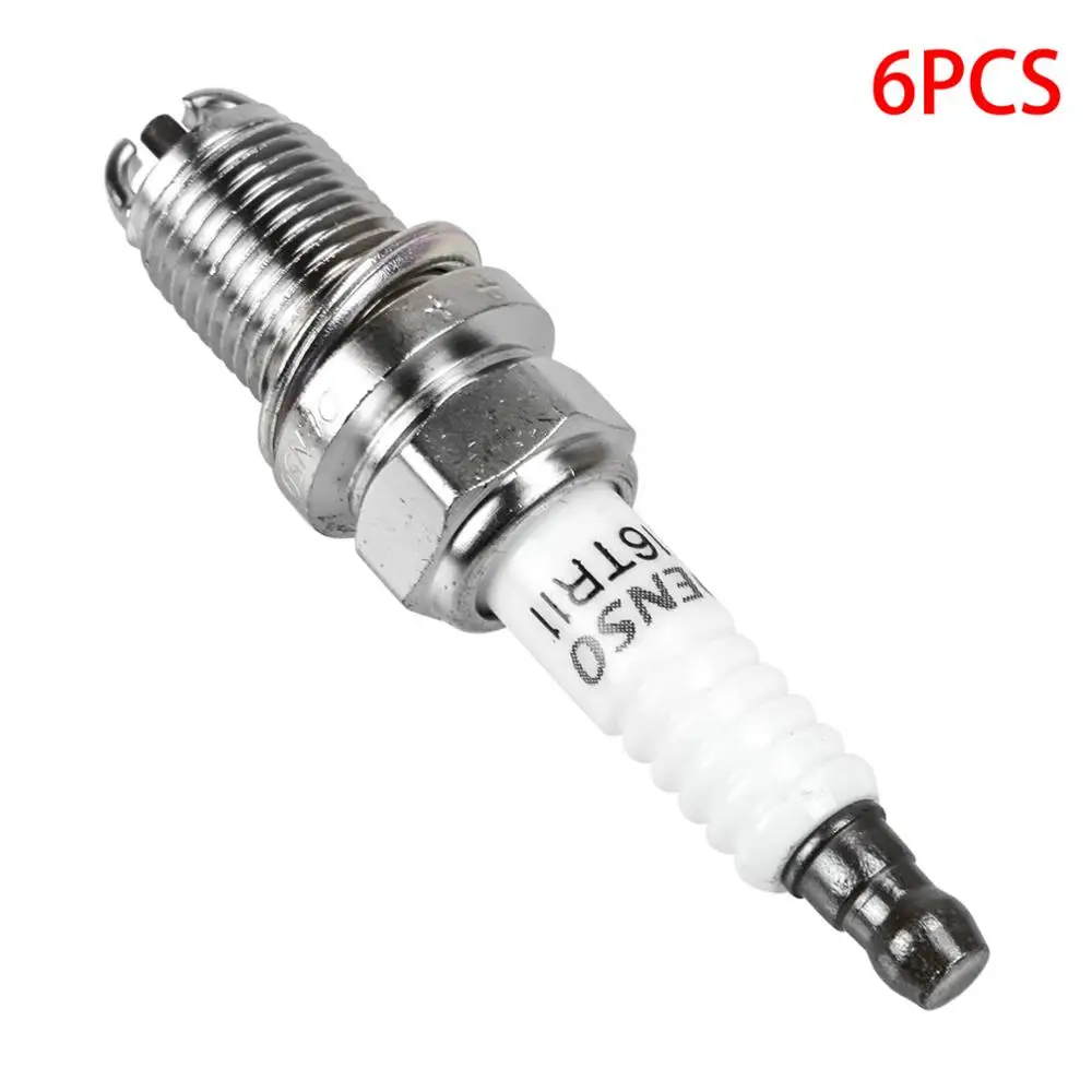 6PCS 90919-01192 K16TR11 Spark Plug For TOYOTA LAND CRUISER | Автомобили и мотоциклы