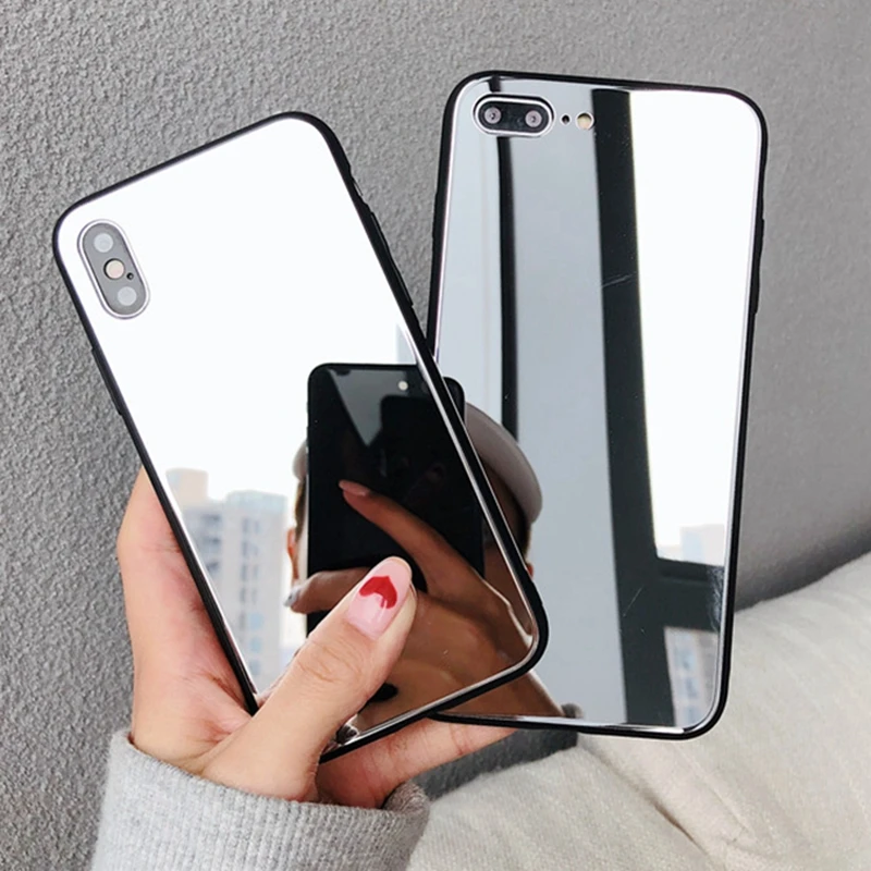 Зеркальный мягкий чехол с полным покрытием для HUAWEI P30 P20 Lite Pro Mate 20 10 P Smart 2019 Plus Nova 3 3i