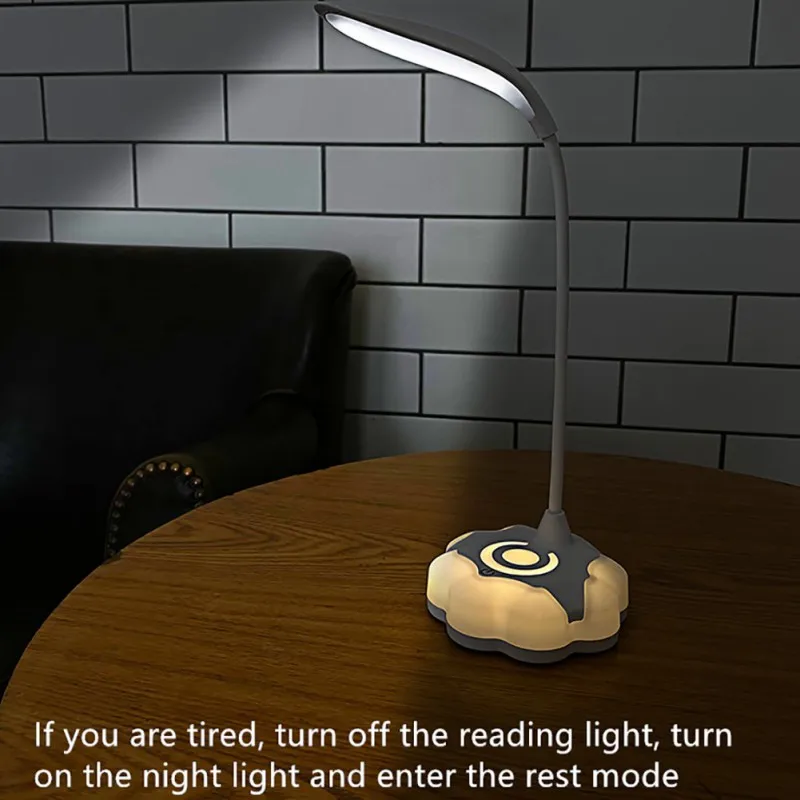 

LED Desk Lamp Home Use Retro Foldable Dimmable Eye Protection Study Night Light Four Styles Are Available