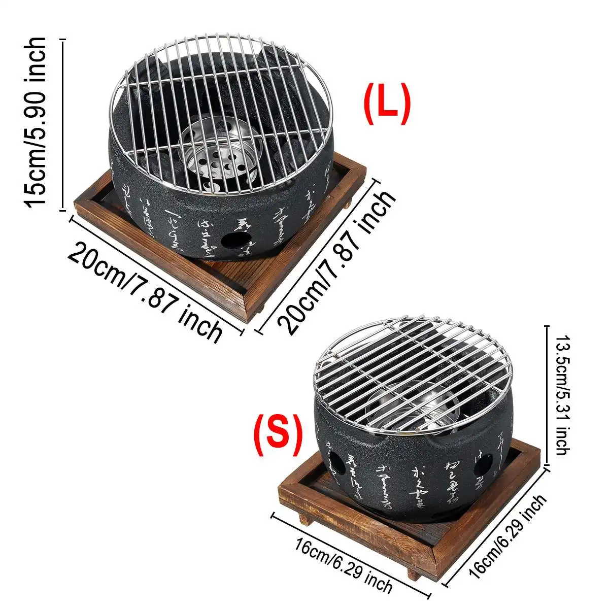 

Barbecue Reusable Tools Accessories Plate Portable Household Aluminium Alloy Outdoor BBQ Grill Camping Cooking Patio Charcoal
