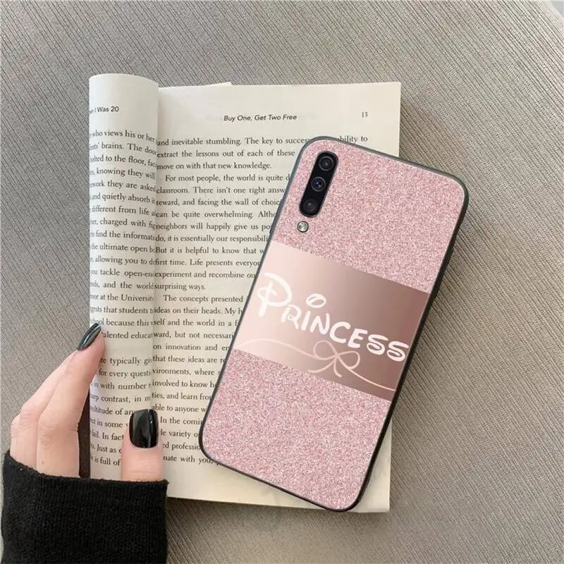 

Gold Rose Glitter Love heart pattern Phone Case For Samsung galaxy S 9 10 20 A 10 21 30 31 40 50 51 71 s note 20 j 4 2018 plus