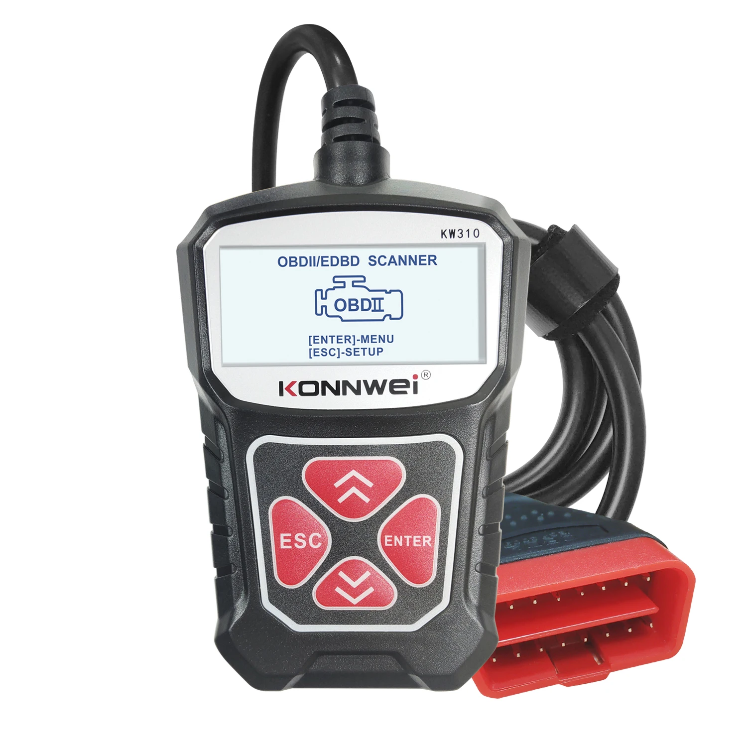 

KONNWEI KW650 KW310 KW600 KW808 Car Motorcycle OBD2 OBD II 12V 6V Battery System Analyzer 2000CCA Charging Cranking Test Tool