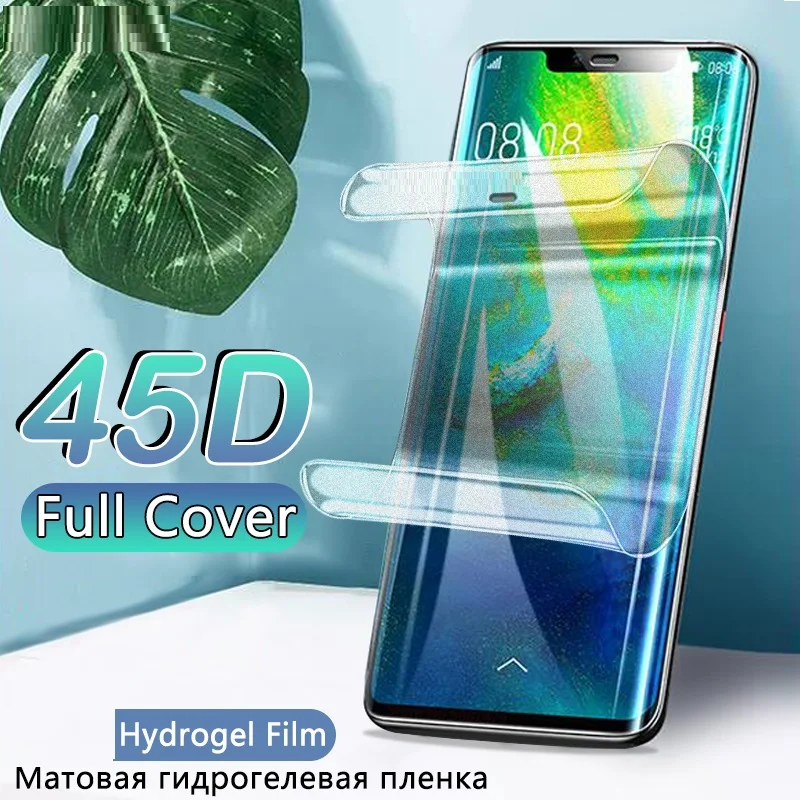Гидрогелевая пленка 45D для Oukitel U22 U23 U5 защита экрана фотопленка K8000 K5000 не стекло |