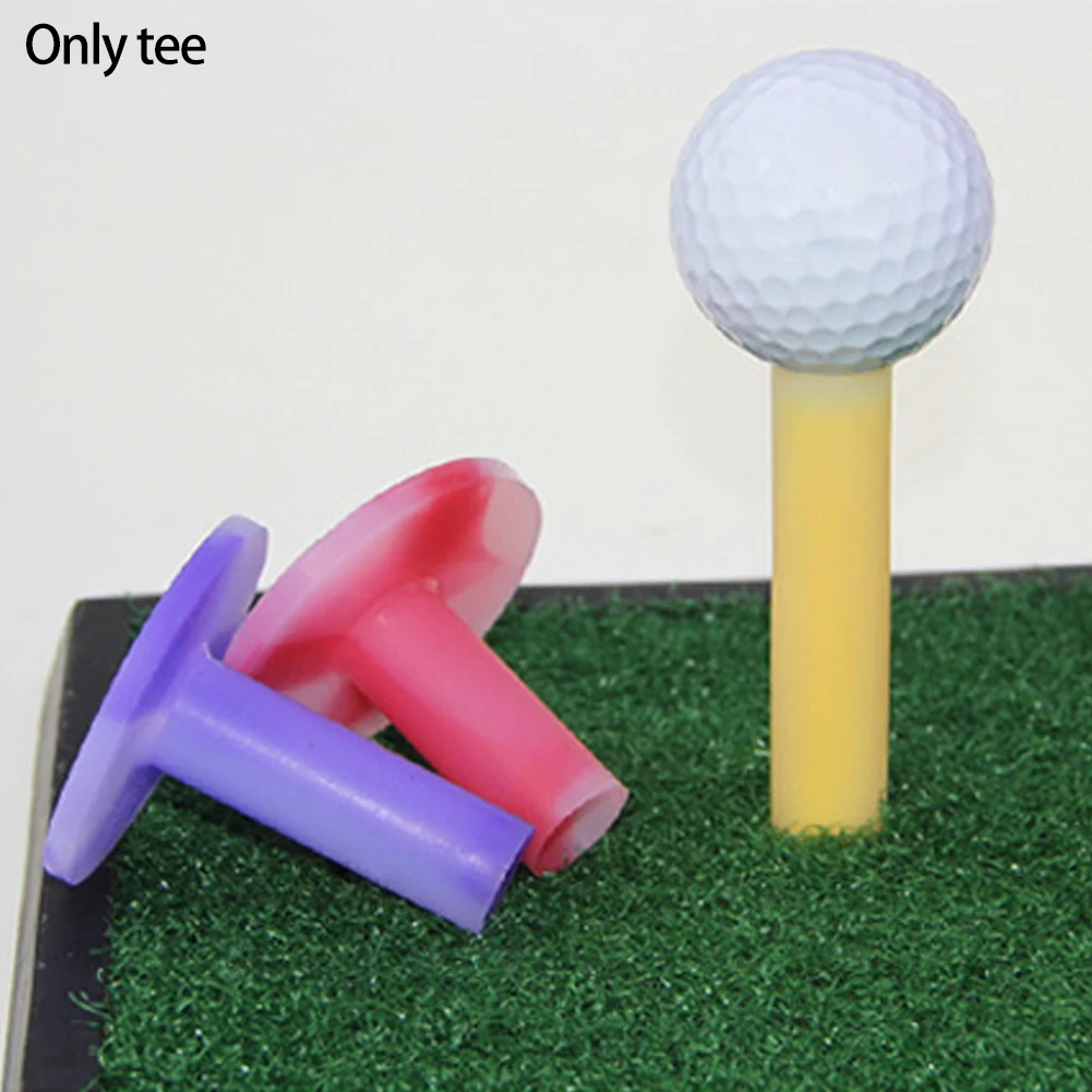 

5pcs Indoor Outdoor Replacement Mixed Height Rubber Golf Tee Driving Range