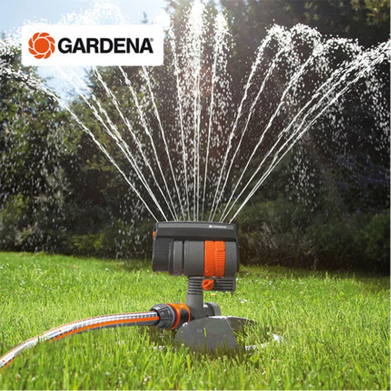 

GARDENA ZoomMaxx Oscillating Sprinkler on Weighted Sled Base Lawn Sprinkler