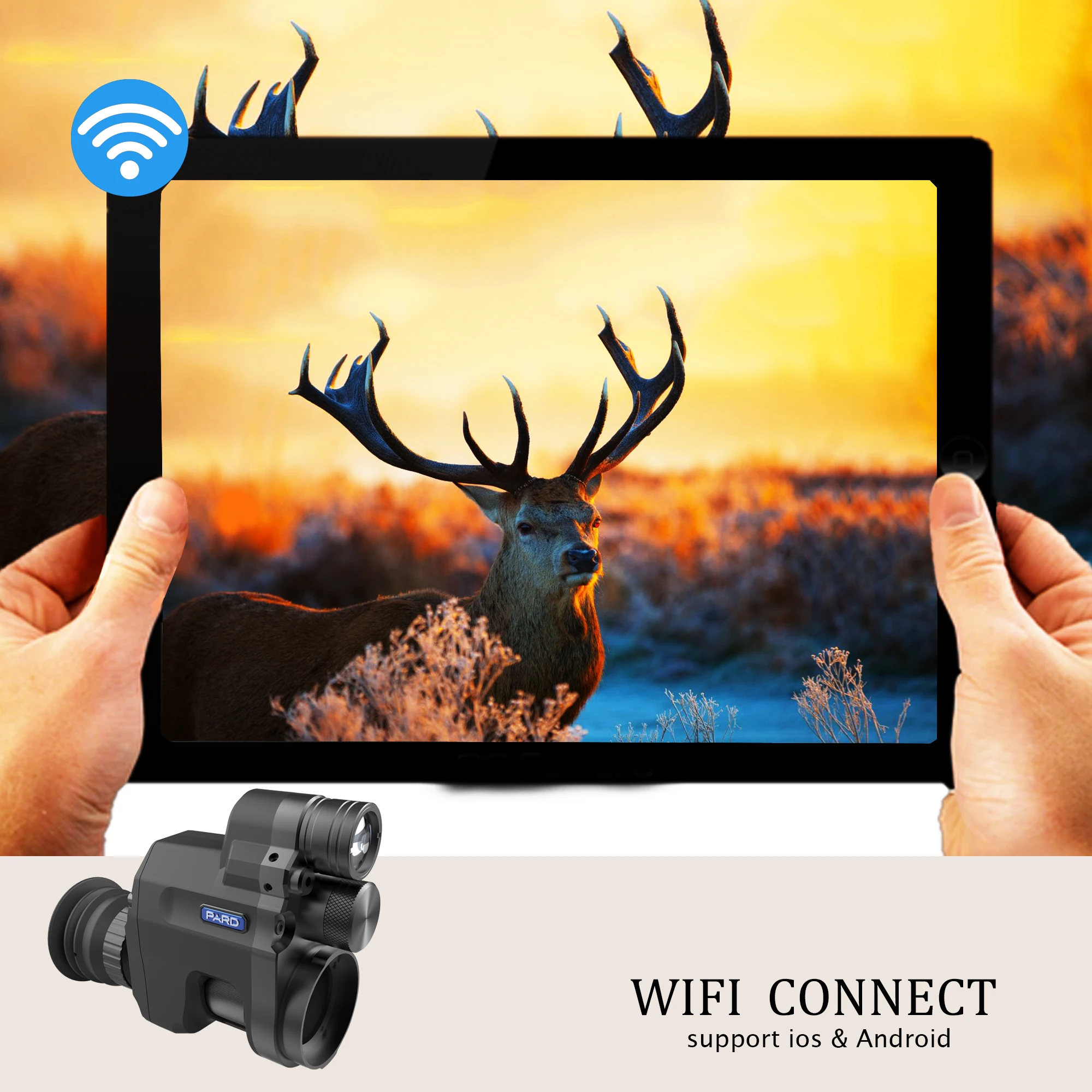 Рисунок 5 - Прищепка ночного видения WiFi 1080P
