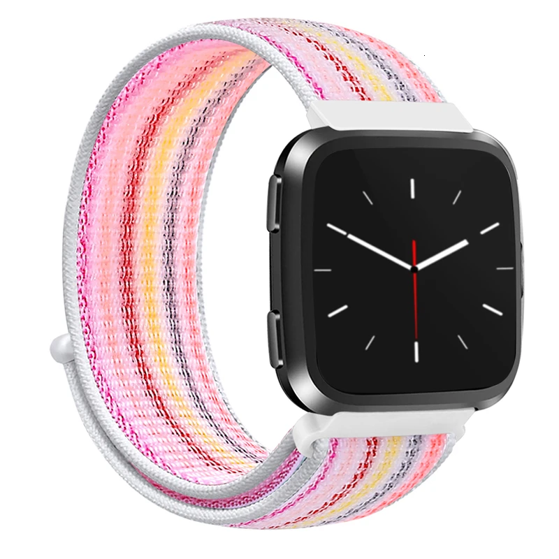 Nlyon ремешок для Fitbit Versa 2 Lite Мягкий Нейлоновый сменный Браслет для Fitbit Versa Lite band Edition аксессуары для умных часов
