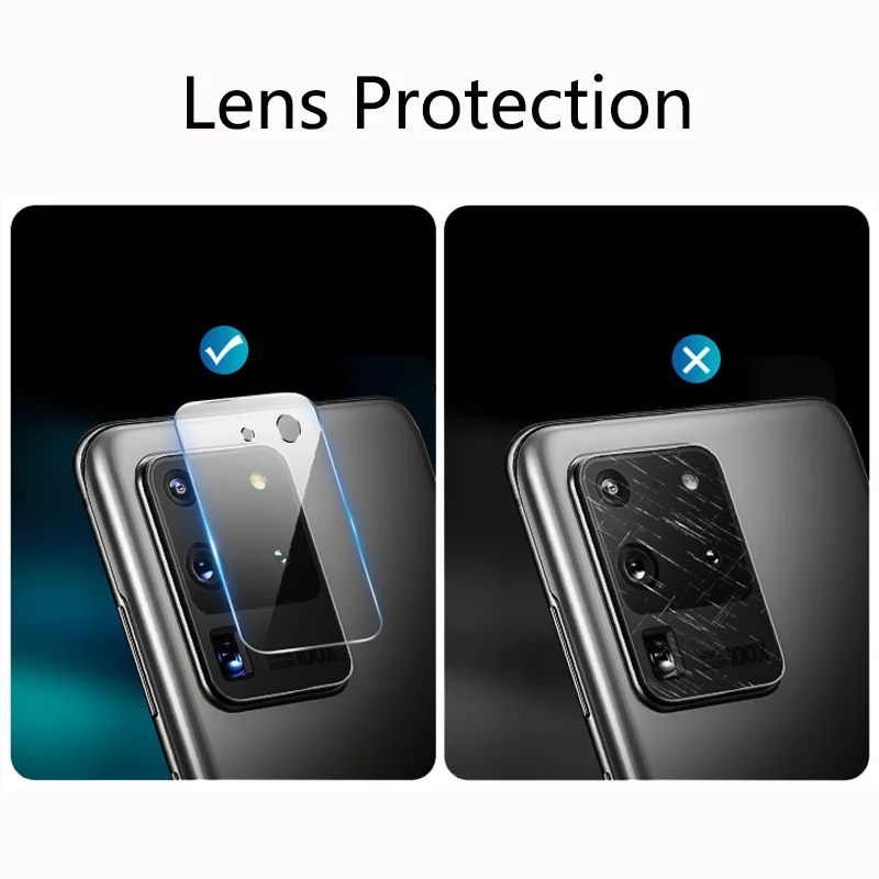Защитный экран для камеры 2xCamera Samsung Galaxy S20 Plus Note20 защитный чехол ультра закаленное