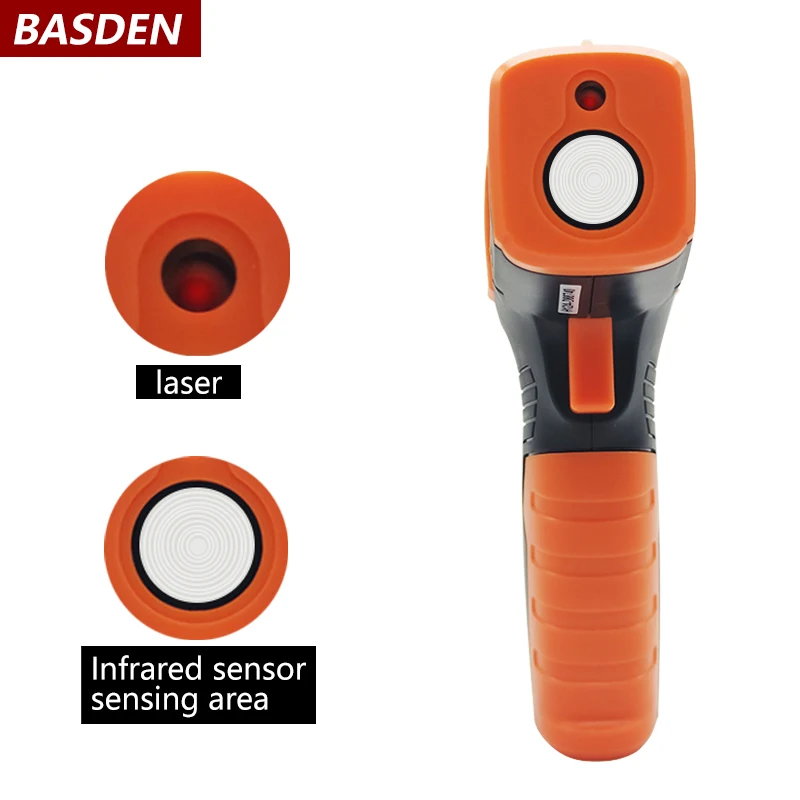 Инфракрасный термометр для измерения температуры цифровой Бесконтактный