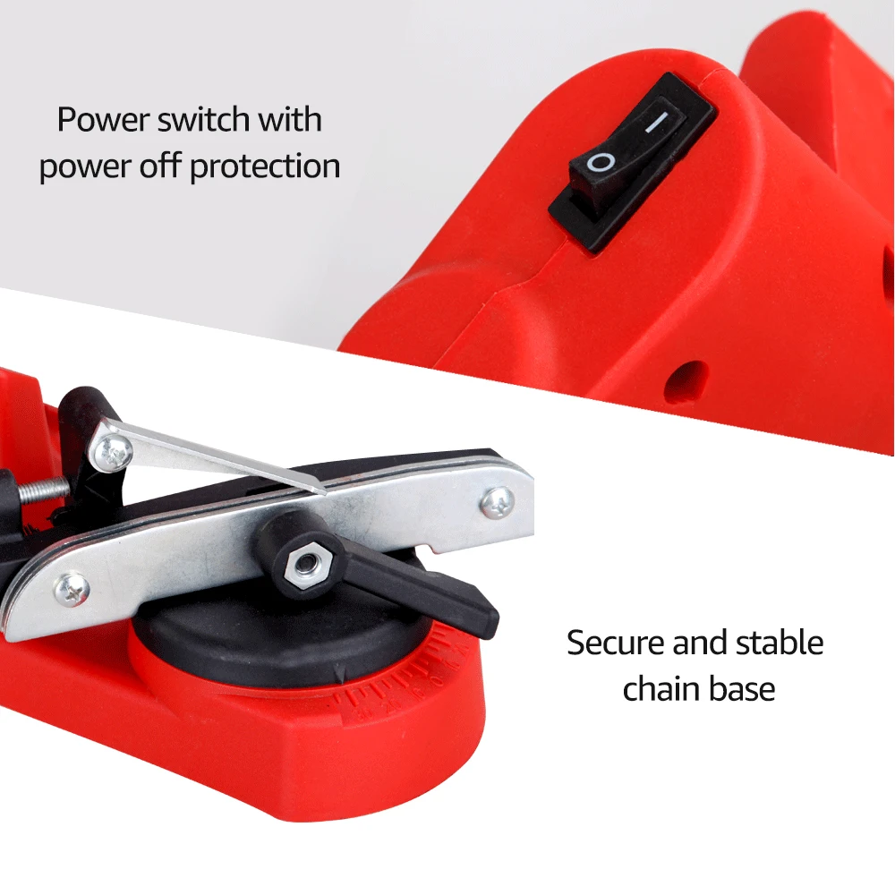 

KKmoon 85W Electric Chain Grinding Machine Chain Grinder Electric Chain Sharpener Machine Chain Saw Grinding Tool