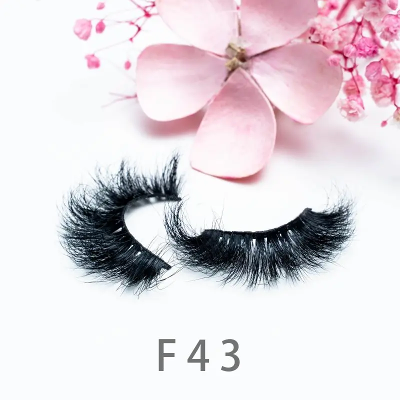 

1Pairs Various styles 3D Mink Lashes False Eyelashes Natural/Thick Eye Lashes Wispy Makeup Beauty Extension Tools