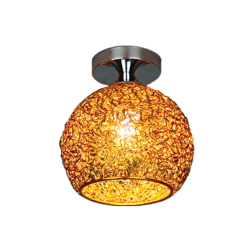 Винтажный промышленный деревенский потолочный светильник алюминиевая лампа с