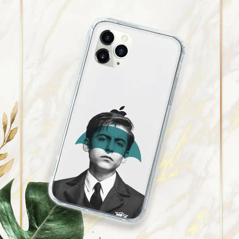

Umbrella Academy Phone Case Transparent Clear for iPhone 11 12 mini pro XS MAX 7 8 6 6S Plus X 5S SE 2020 XR