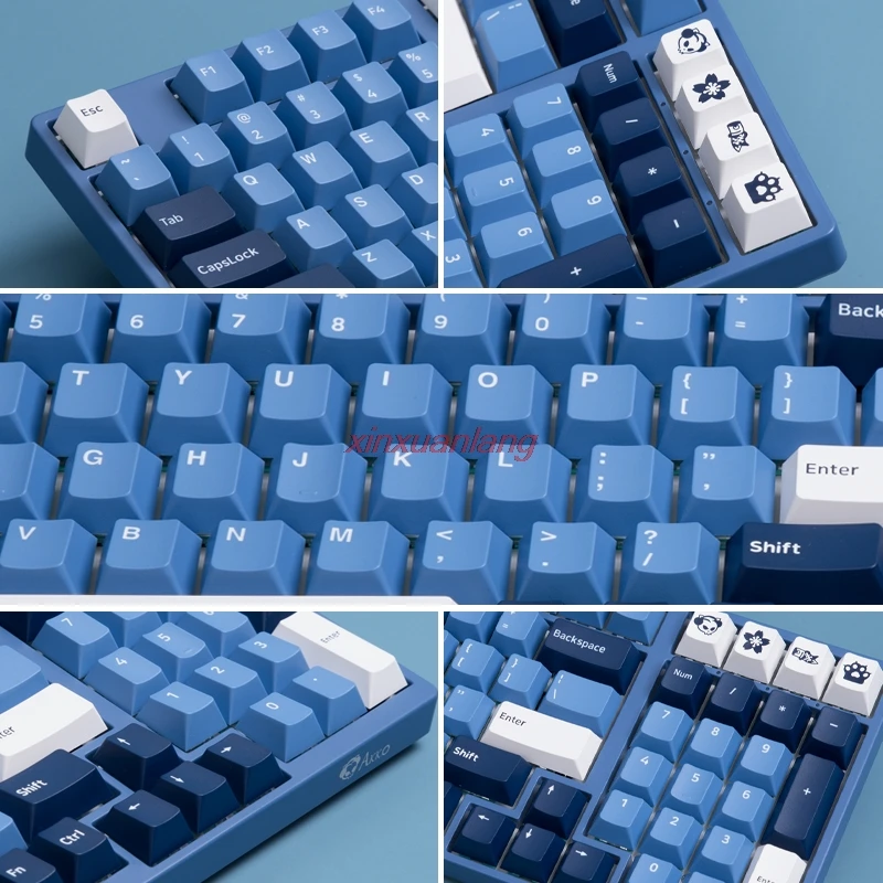 

AKKO 3098 DS Ocean Star Gaming Keyboard 98Key Type-C Wired AKKO Switch PBT Keycaps Mechanical Gaming Keyboard for PC Laptop