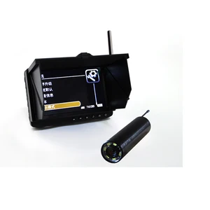 Li-battery powered portable 2.4Ghz wireless chimney  inspection camera with 5 in monitor for better sweeping
