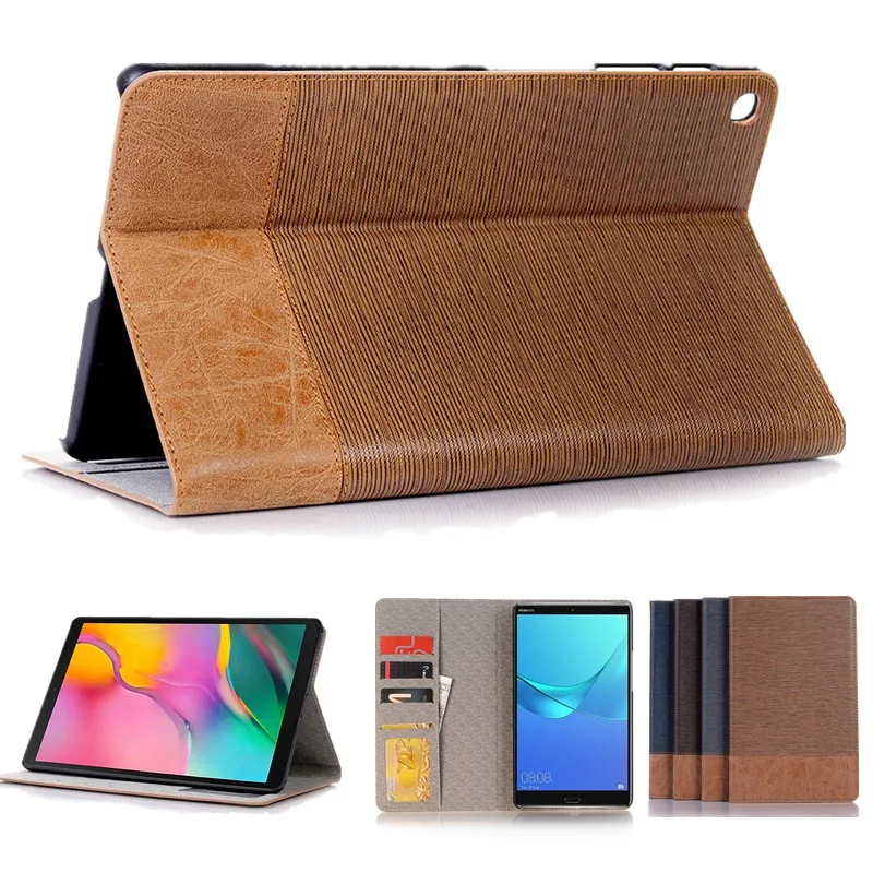 Для Samsung Galaxy Tab A 10 1 T510 2019 чехол Sm T515 крышка бизнес флип кейс из искусственной кожи