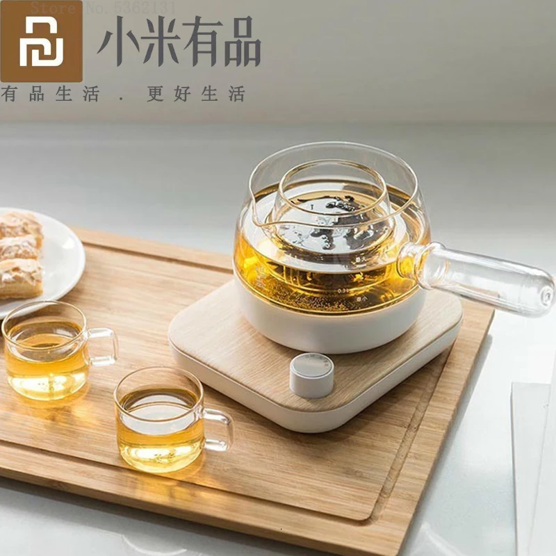 Многофункциональная посуда Youpin Mingzan для приготовления чая стеклянный чайник