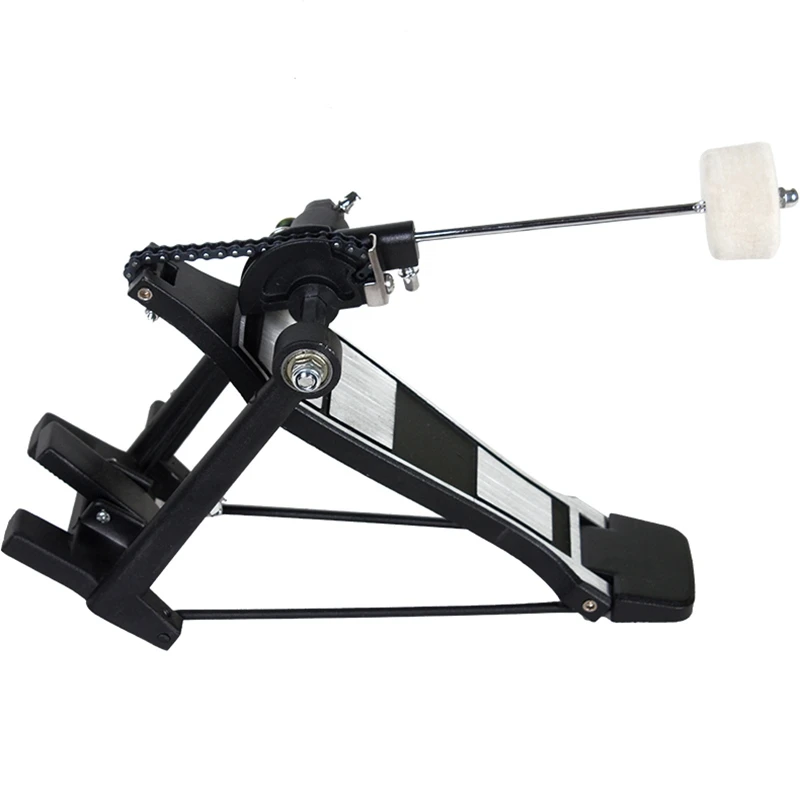 Басовый барабан педаль певец натяжение пружина и одна цепь привод детали